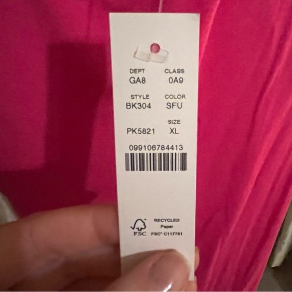 NWT J Crew Pink Stretch Shell Top - Picture 4 of 4